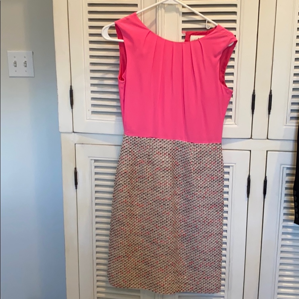 Kate spade tweed and silk dress sz 00